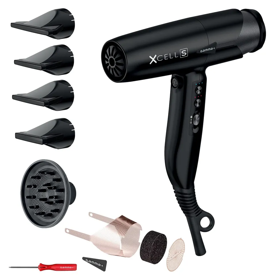 Gamma+ XCell S asciugacapelli ionico 290 g spina Italia