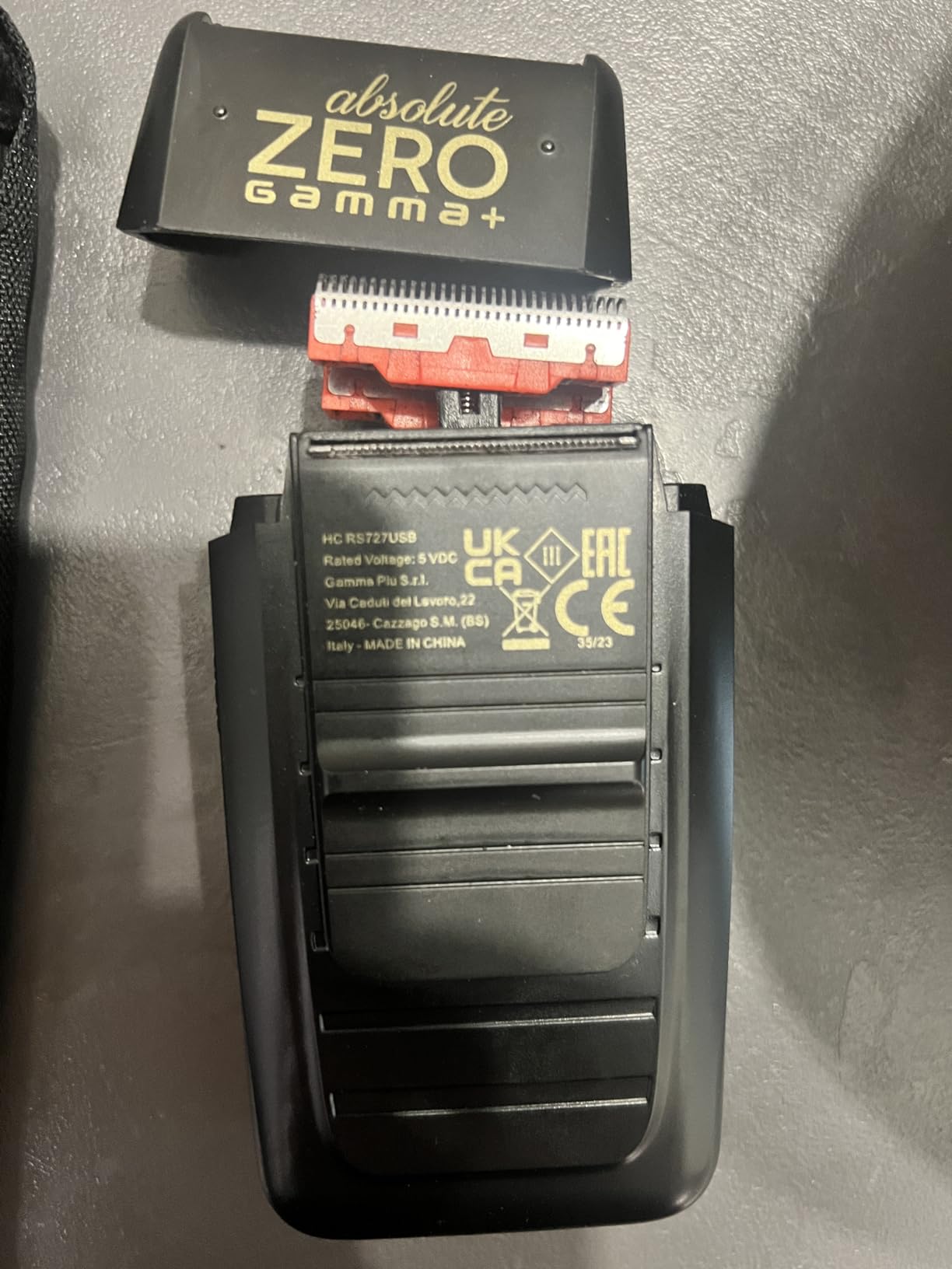 GammaPiù Absolute Zero rasoio elettrico lame ricambio 120min