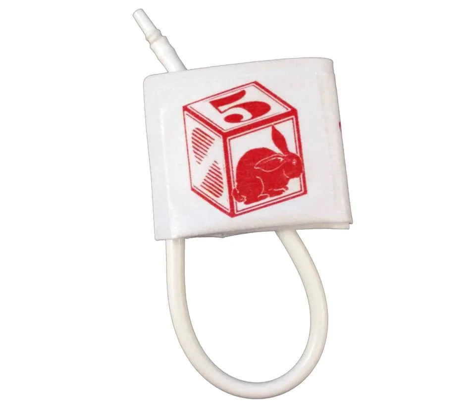 Spacelabs SoftCheck bracciale NIBP neonato n.5 tessuto 10 pezzi 8-15 cm