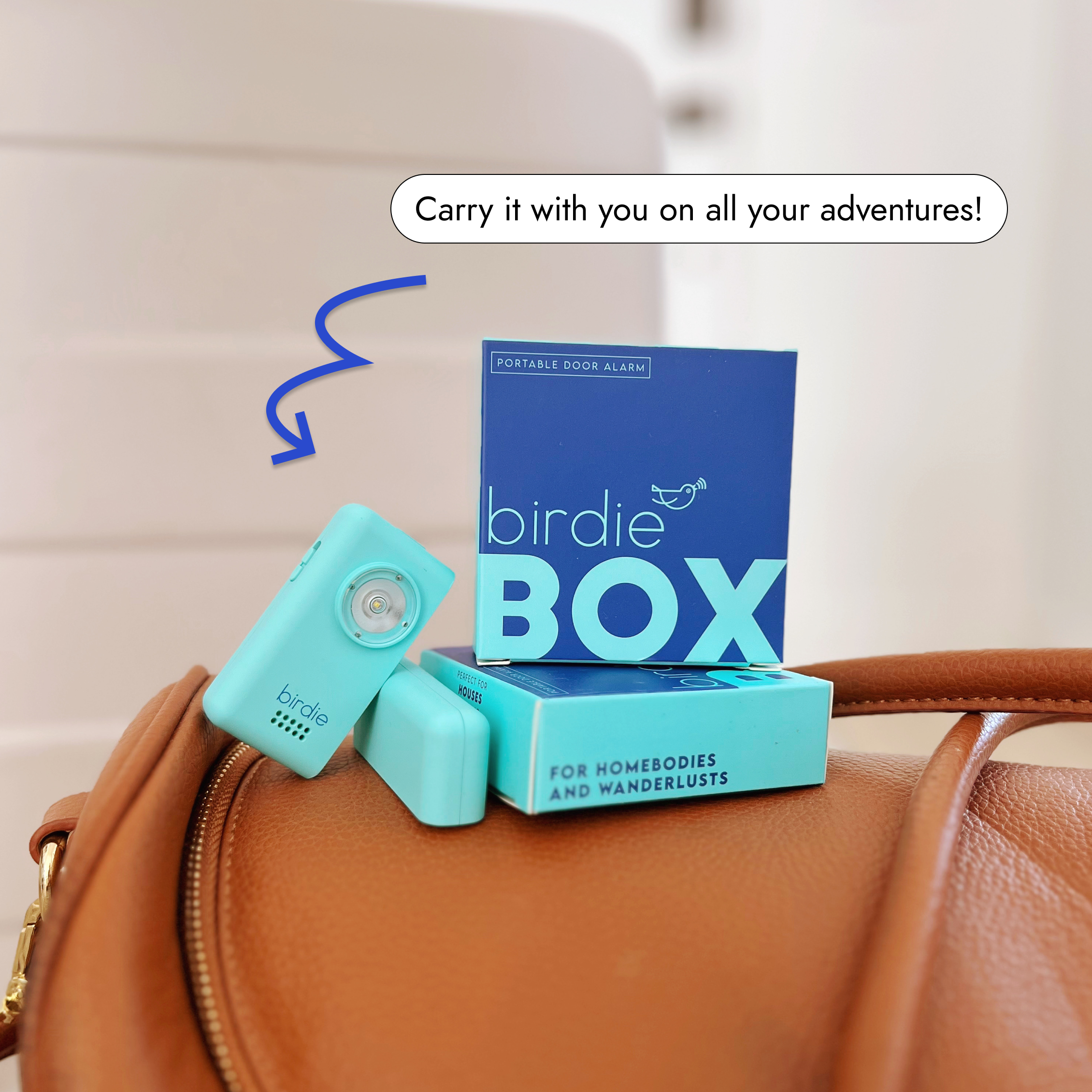 She's Birdie Birdie Box Allarme Personale Blossom con Strobo