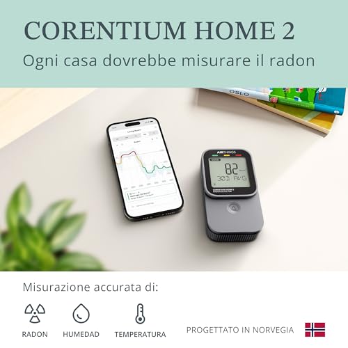 Airthings 325 Corentium Home 2 rilevatore radon bluetooth