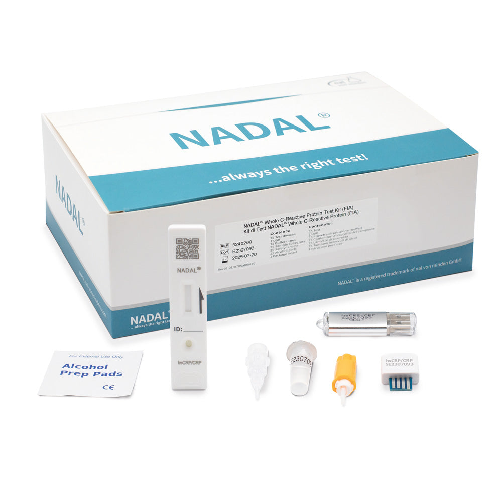 NADAL Biochimica test proteina C-reattiva CRP 25 test