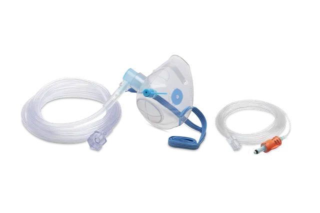 Spacelabs NomoLine maschera ossigeno pediatrica flusso medio