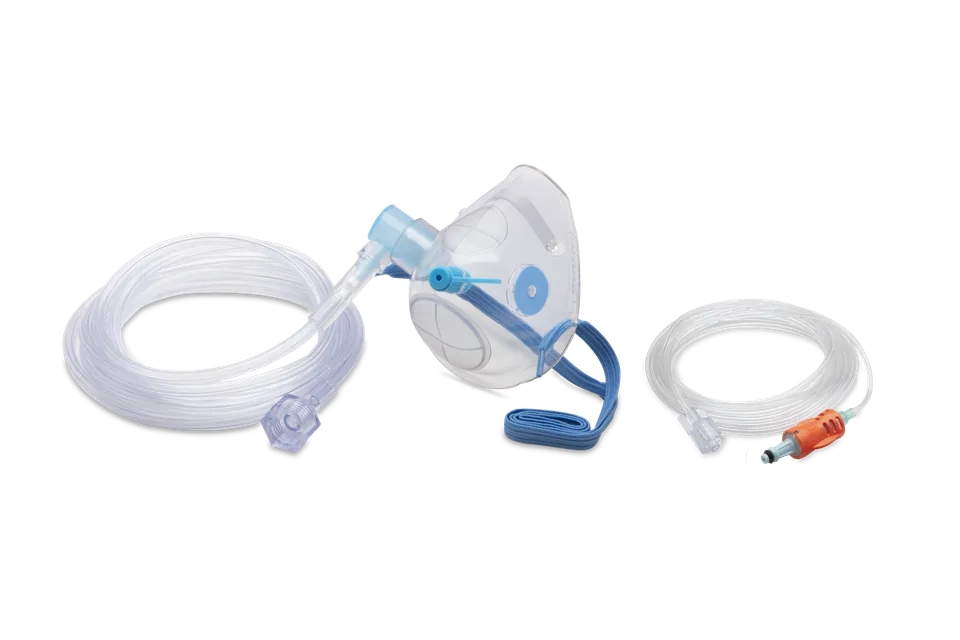 Spacelabs NomoLine maschera ossigeno pediatrica flusso medio