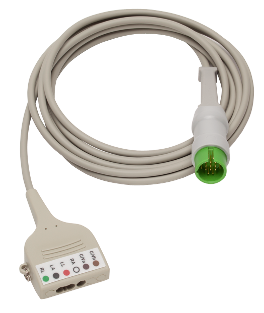 Spacelabs ECG cavo combiner 3 lead 10' AAMI