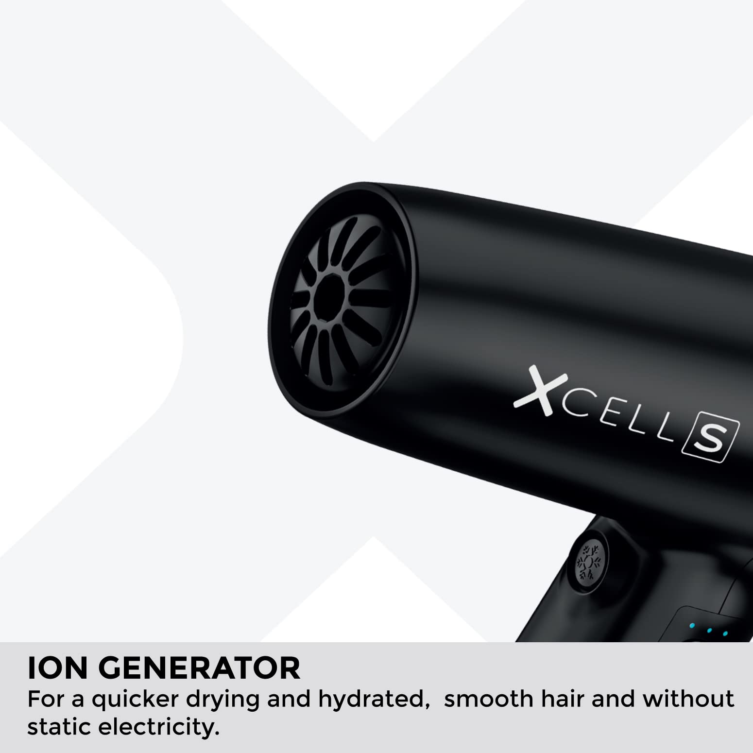 Gamma+ XCell S asciugacapelli ionico 290 g spina Italia