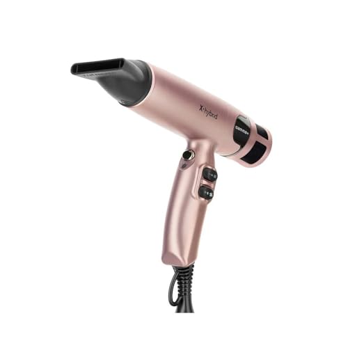Gamma+ X-Hybrid Asciugacapelli Ionico Gold Rose 100000 rpm