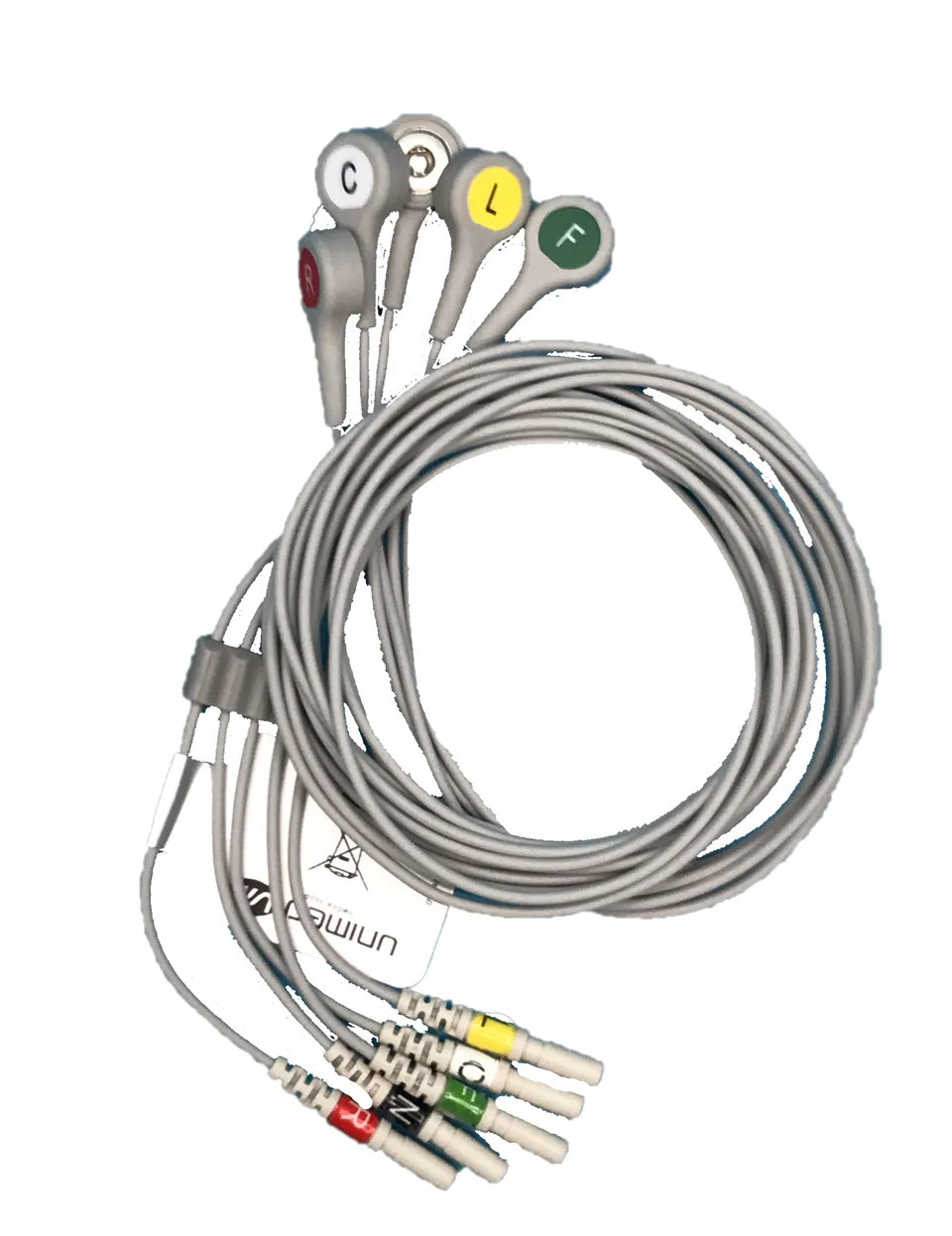 Spacelabs Telemetria Cavetti ECG 5 Derivazioni Snap IEC Riutil.