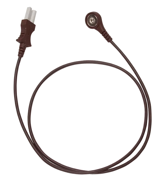 Spacelabs ECG cavetti snap marroni 102 cm pack 3