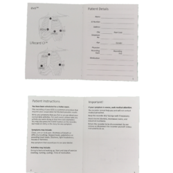 Spacelabs Holter ECG diario paziente 7 giorni inglese