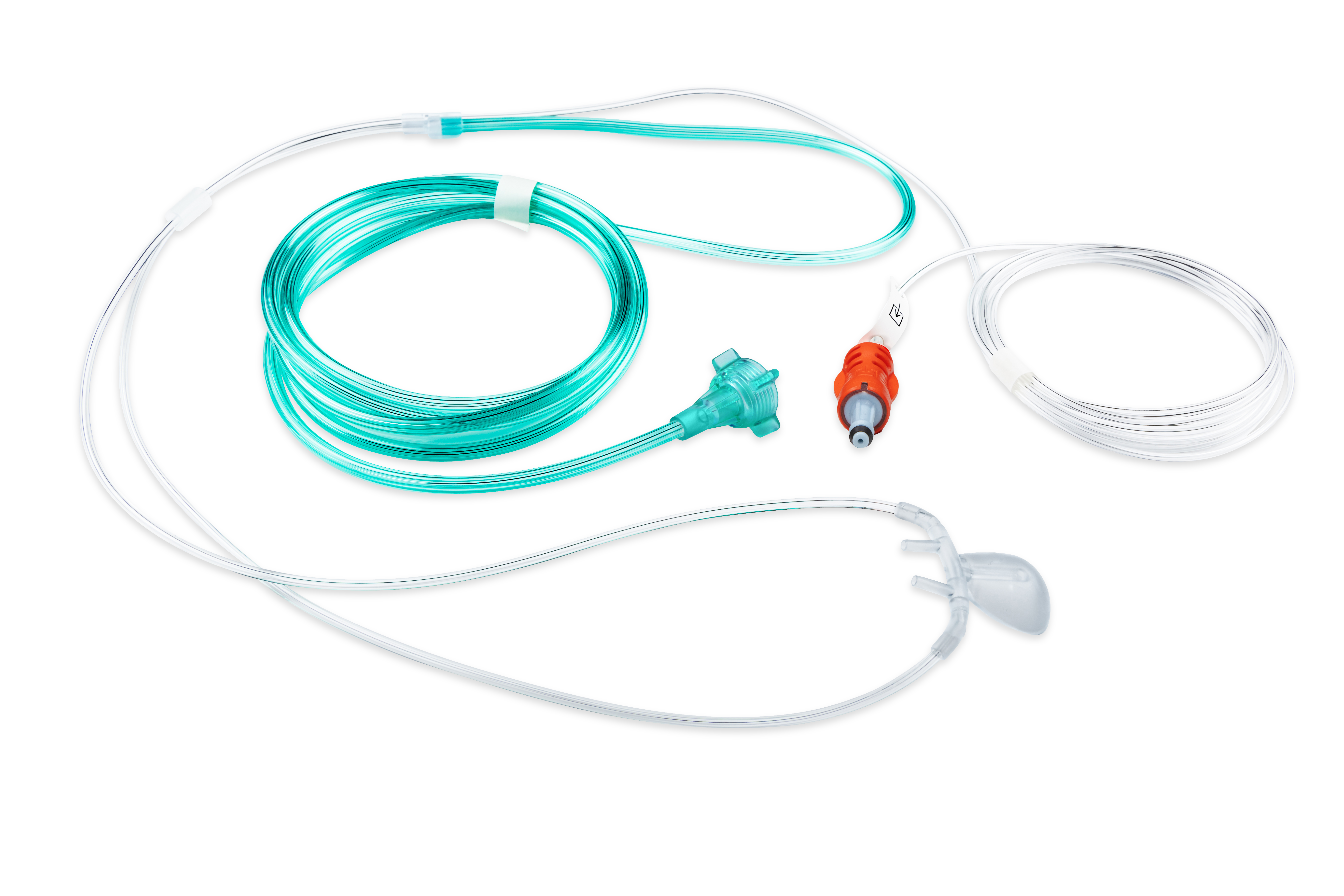 Spacelabs NomoLine LH cannula nasale-orale adulto 2 m 25 pezzi CO2+O2