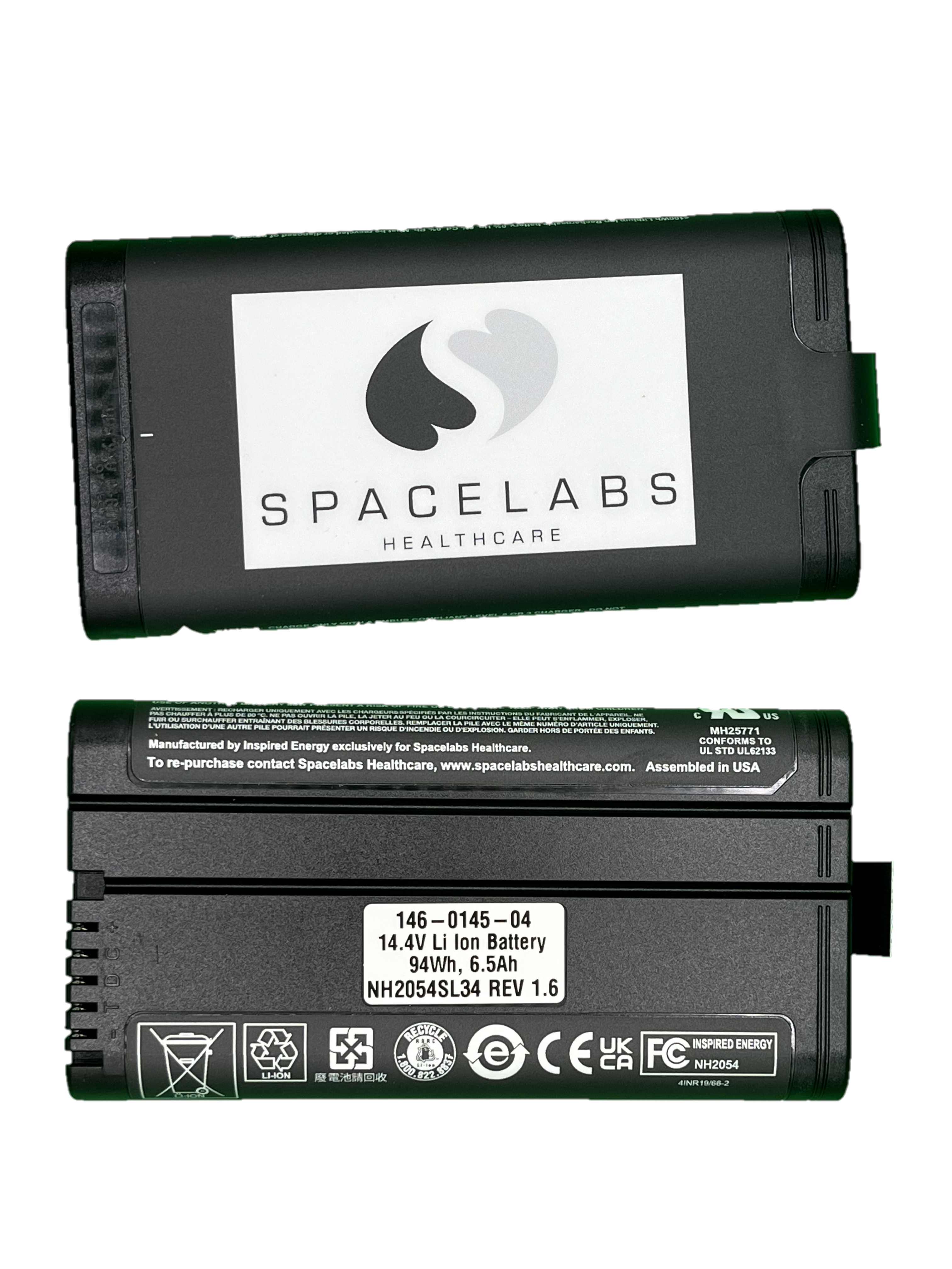 Spacelabs Batteries 91389 batteria Li-ion 14,4V 98Wh per Qube Mini