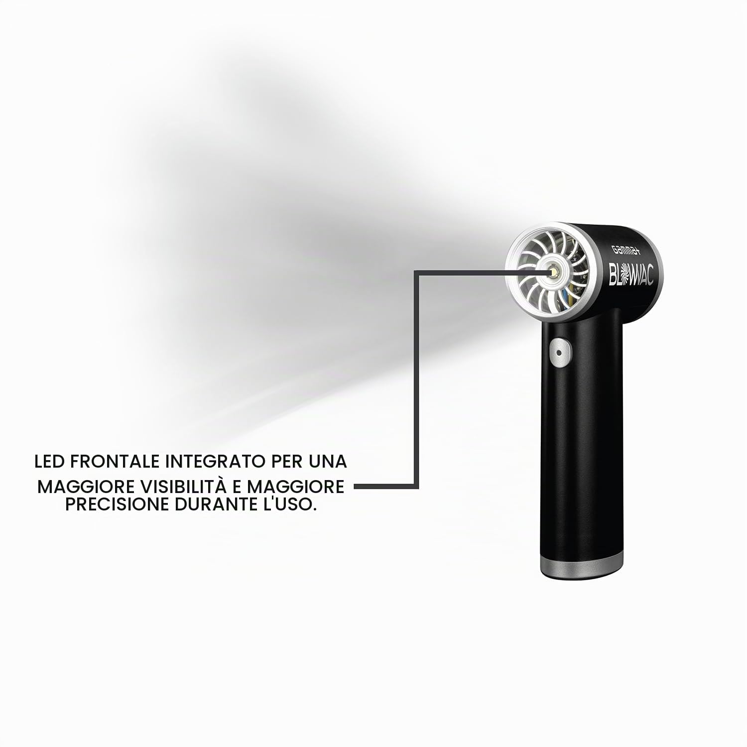 Gamma-Scout Blowvac Aspiratore Soffiatore Portatile 100.000 RPM