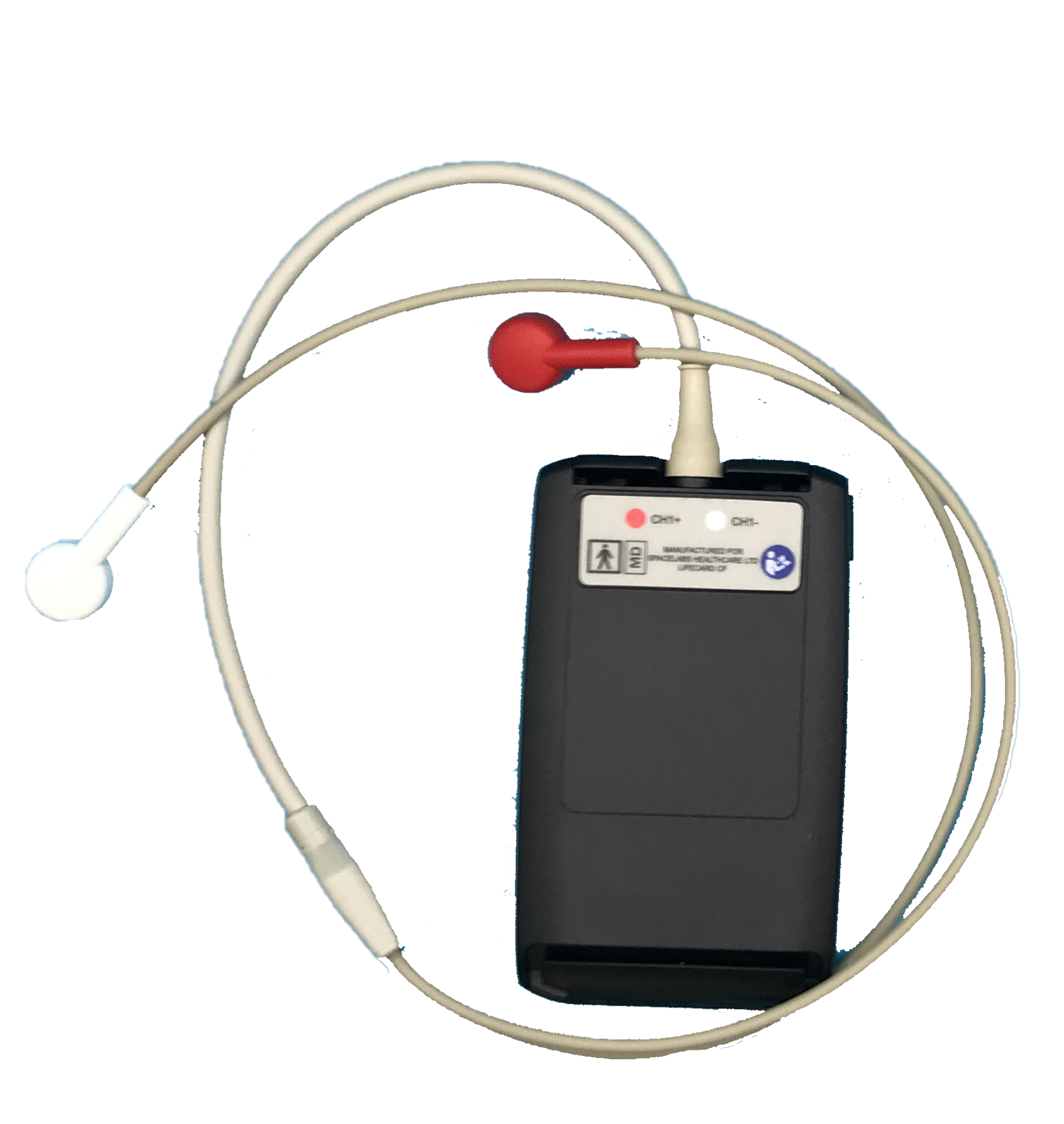 Spacelabs Lifecard Cavo ECG 2 Derivazioni Corto Rosso Bianco