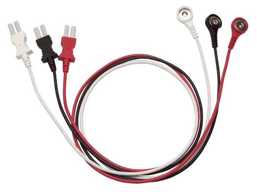 Spacelabs ECG Supplies set 3 cavetti ECG snap 24" AAMI