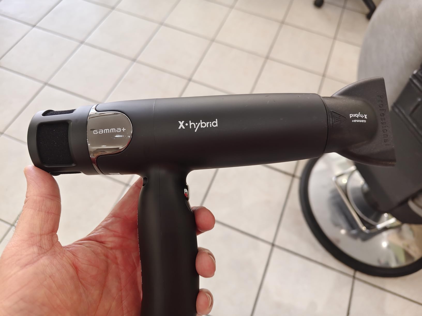 Gamma+ X-Hybrid Asciugacapelli Ionico Gold Rose 100000 rpm