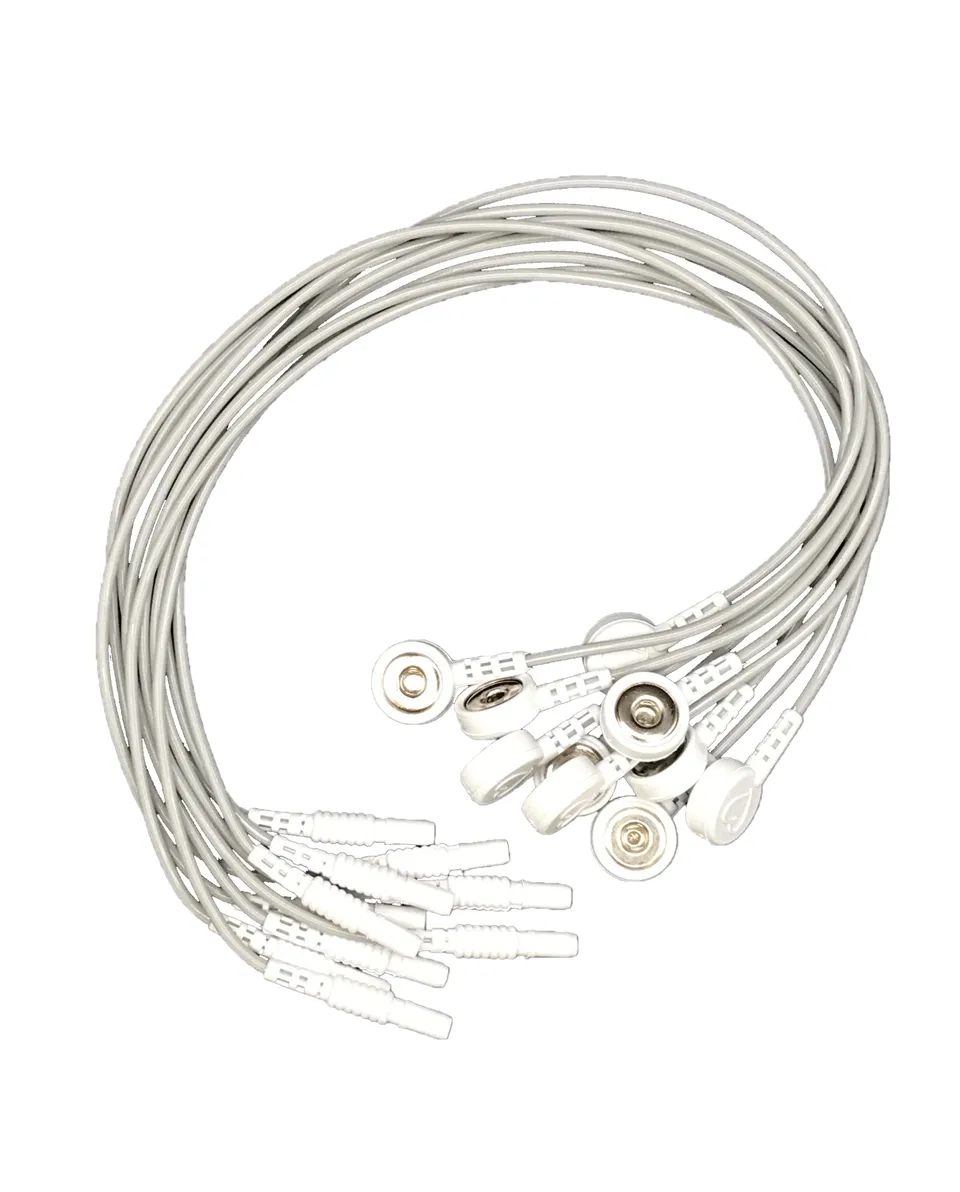 Spacelabs Holter cavetti ECG bianchi snap 14" 10pz