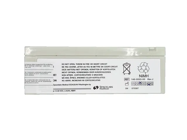 Spacelabs Batteries NiMH 12V 2,45Ah Batteria ricaricabile