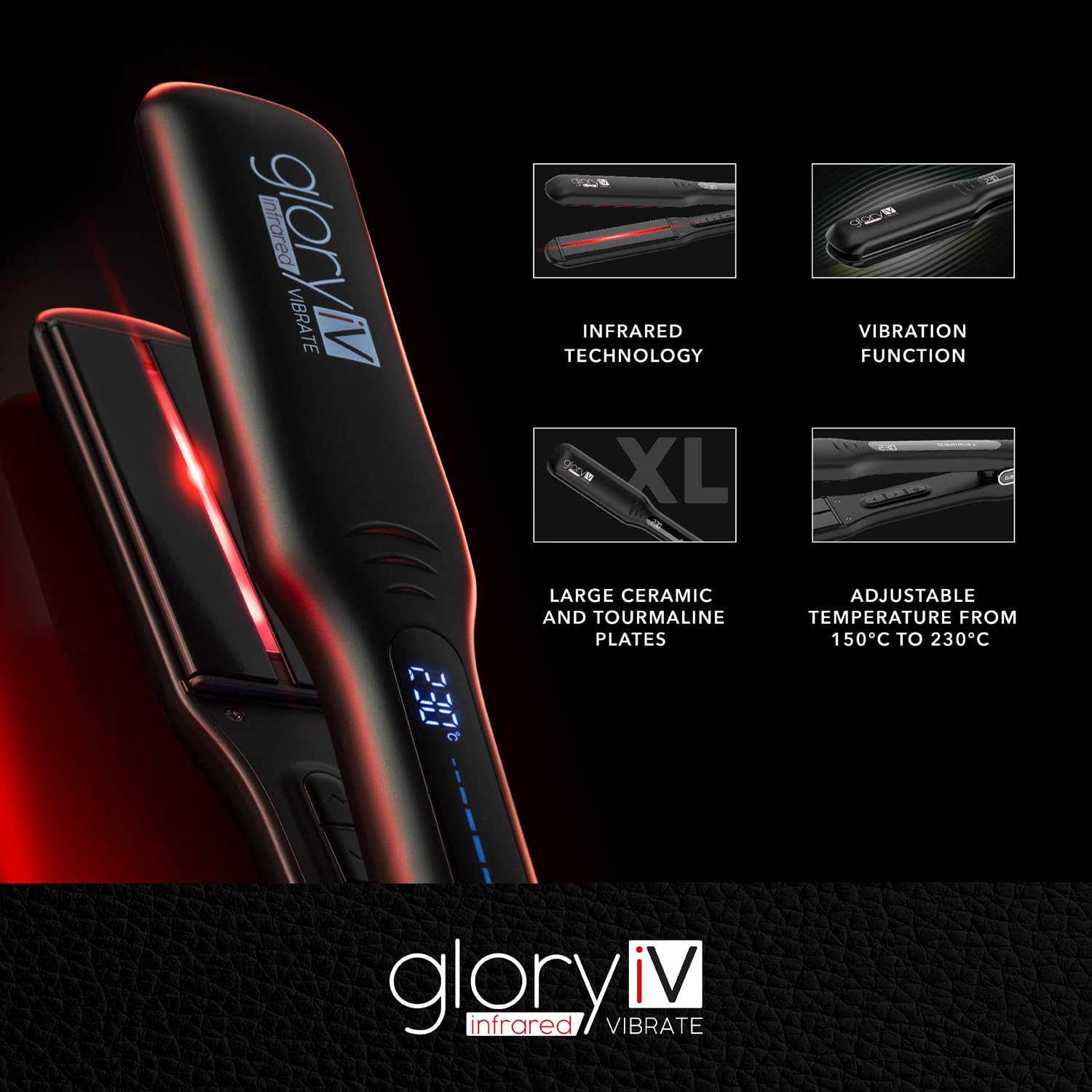 Gamma+ Glory iV piastra infrarossi ceramica 150-230°C