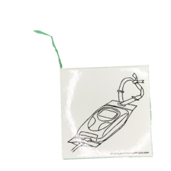 Spacelabs Holter cordino monouso per pouch Lifecard Evo 50 m