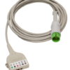 Spacelabs ECG cavi combiner 3 derivazioni pinch 25 pezzi AAMI