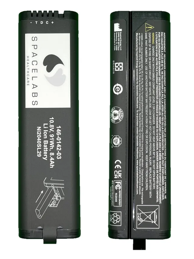 Spacelabs NI2040SL29 Batteria Qube 91390 10,8V 91Wh