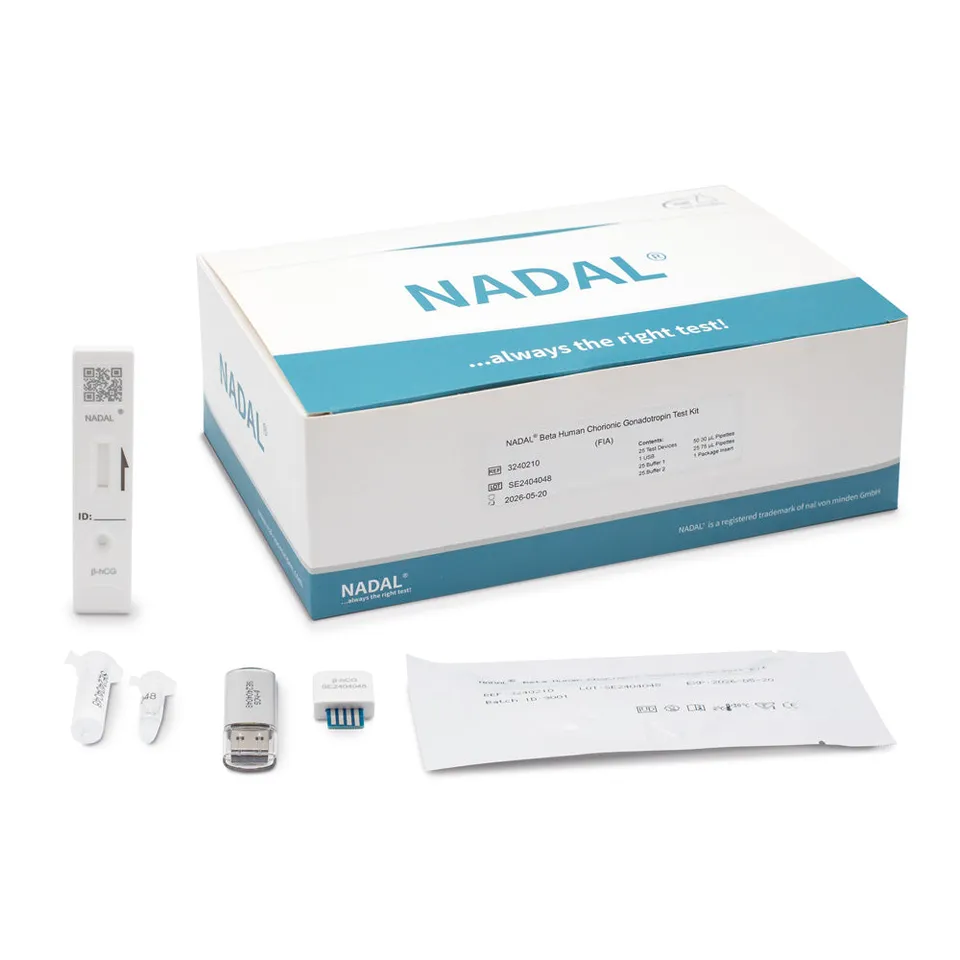 MedicalTech Nadal test beta-hCG 25 test gravidanza rapido