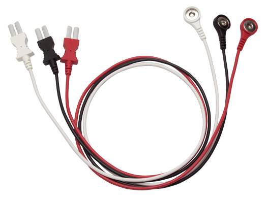Spacelabs ECG Supplies set 3 cavetti ECG snap 24" AAMI
