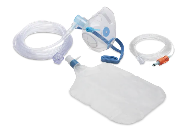 Spacelabs NomoLine LH Maschera Ossigeno Pediatrica Alto Flusso 30pz