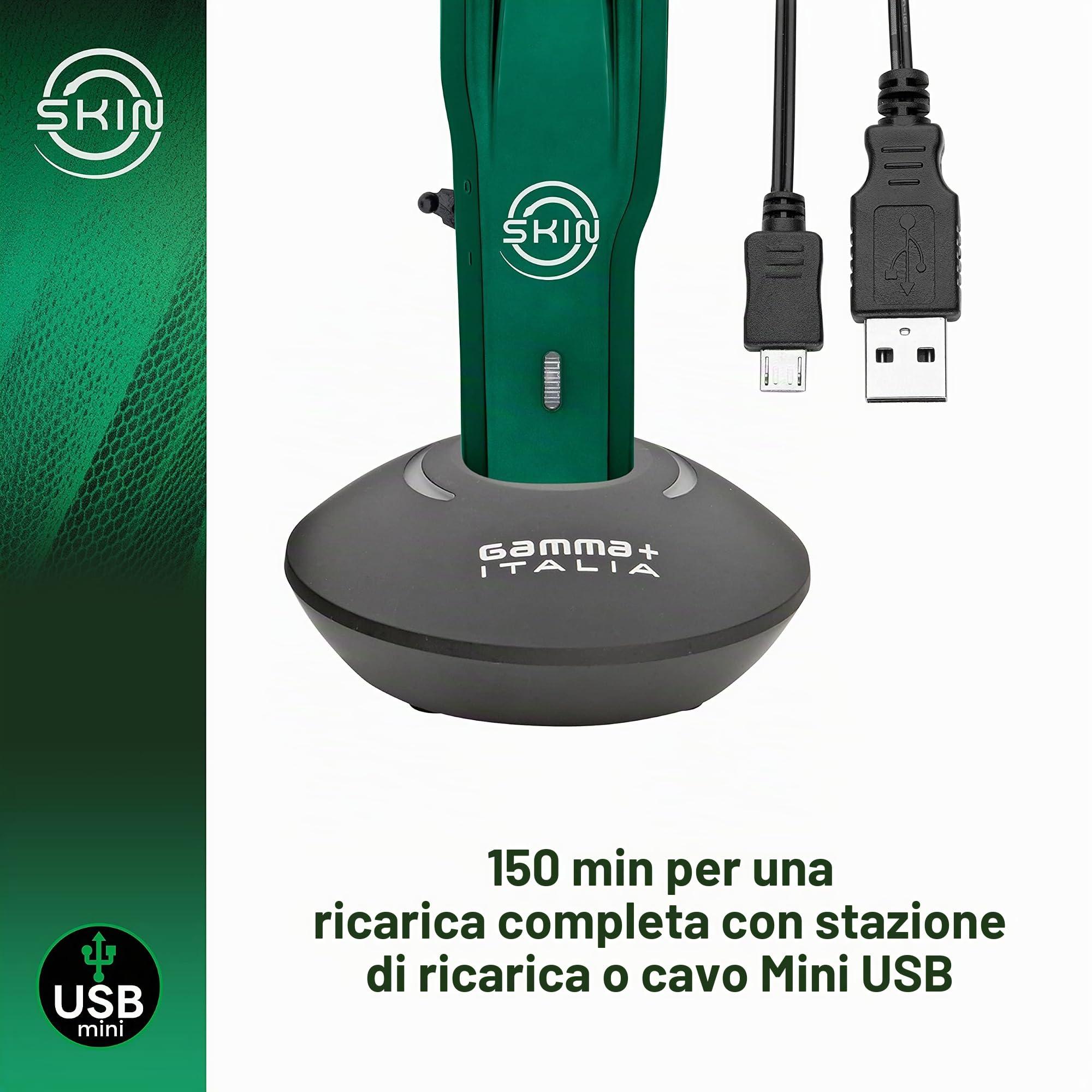 GammaPiù Skin Clipper Tagliacapelli Zero-Gap Lama 45 mm