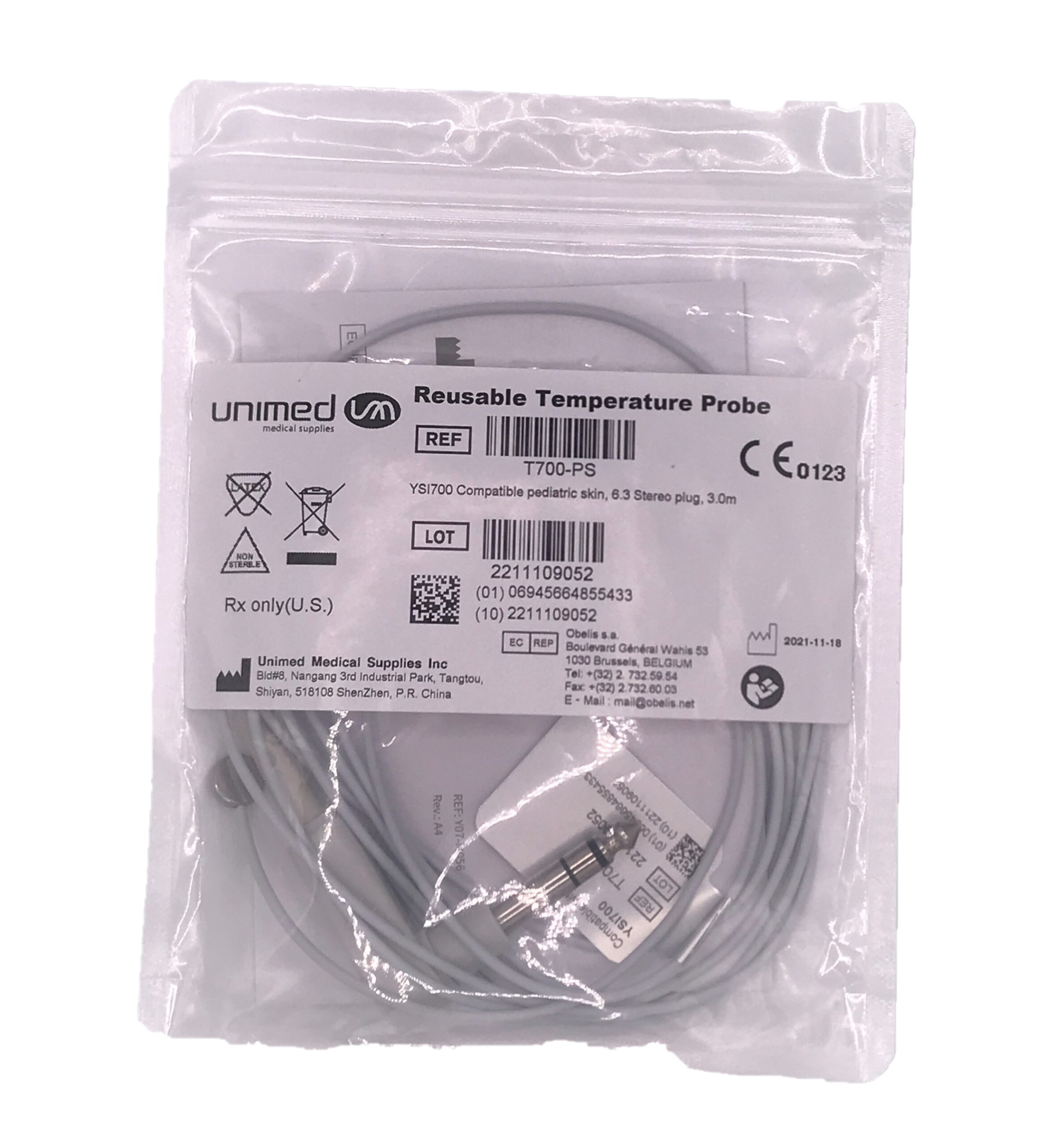 Spacelabs Temperature sonda cutanea pediatrica YSI700 ROHS