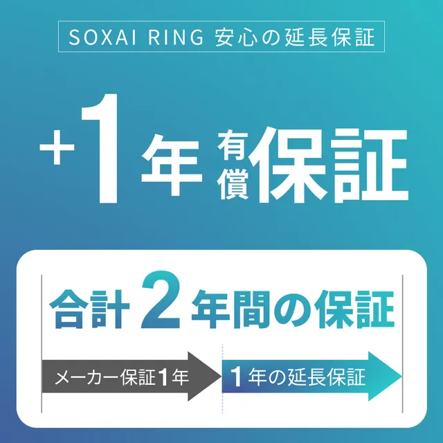 SOXAI garanzia estesa 1 anno per SOXAI RING servizio