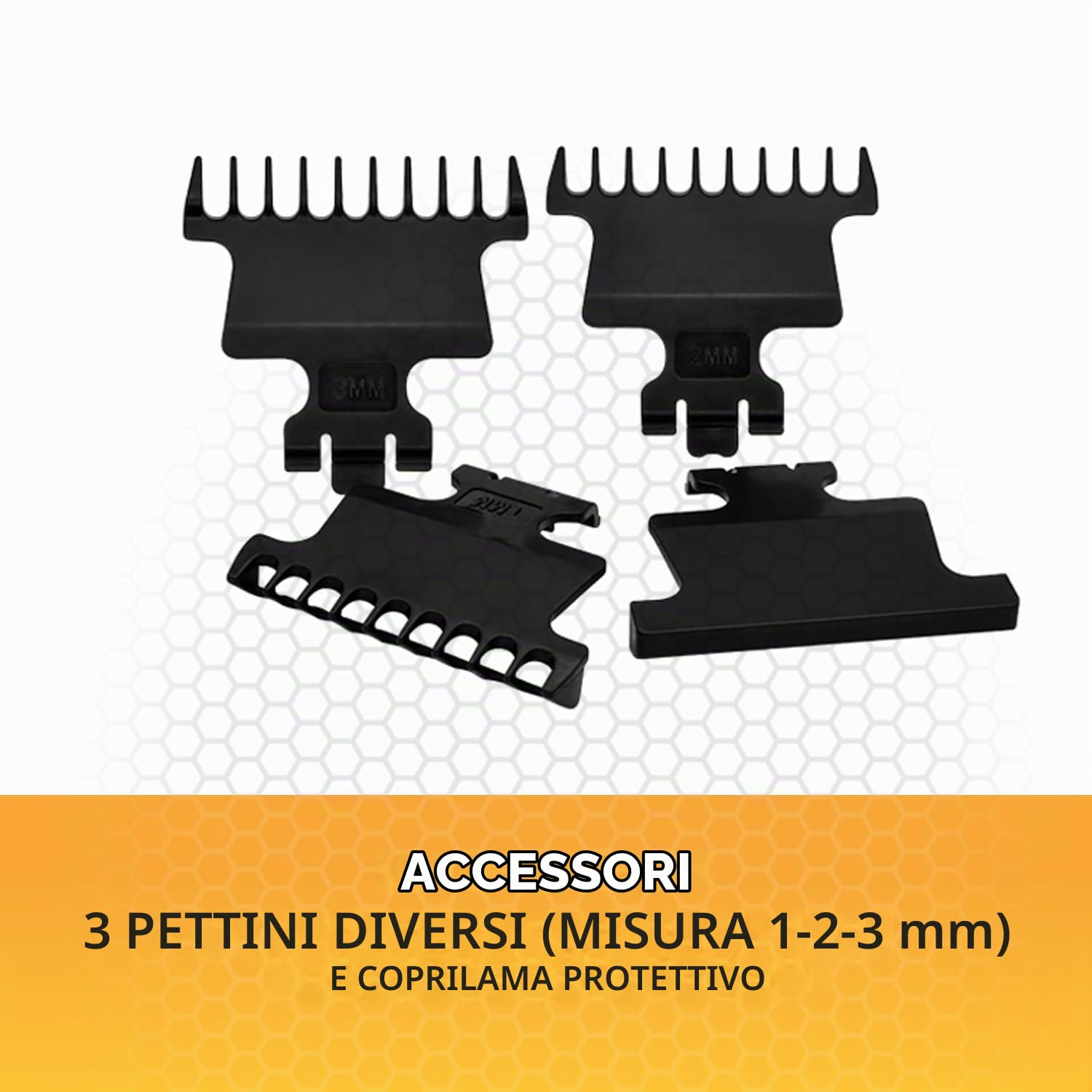 Gamma+ G+200 trimmer regolabarba ceramica 7000 RPM