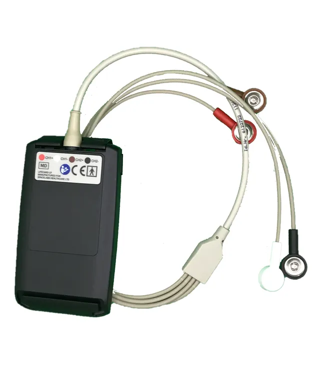 Spacelabs Lifecard set ECG 4 derivazioni corto 2 canali snap