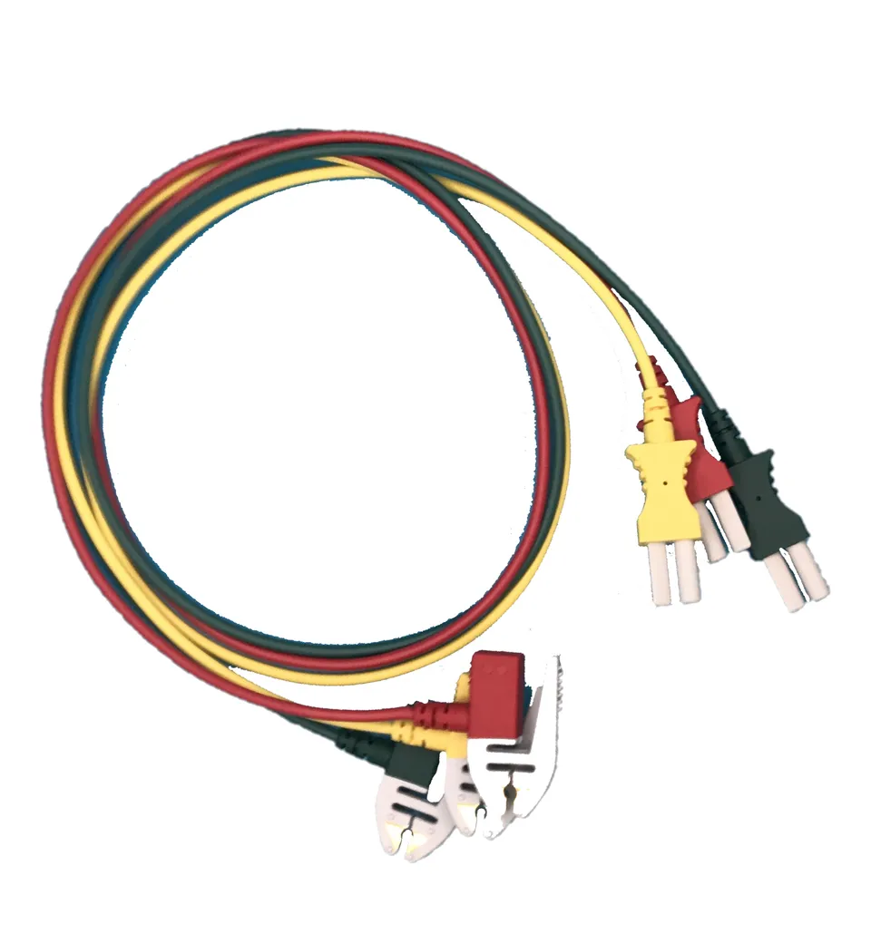 Spacelabs ECG cavi TruLink 3 derivazioni pinch 24" IEC