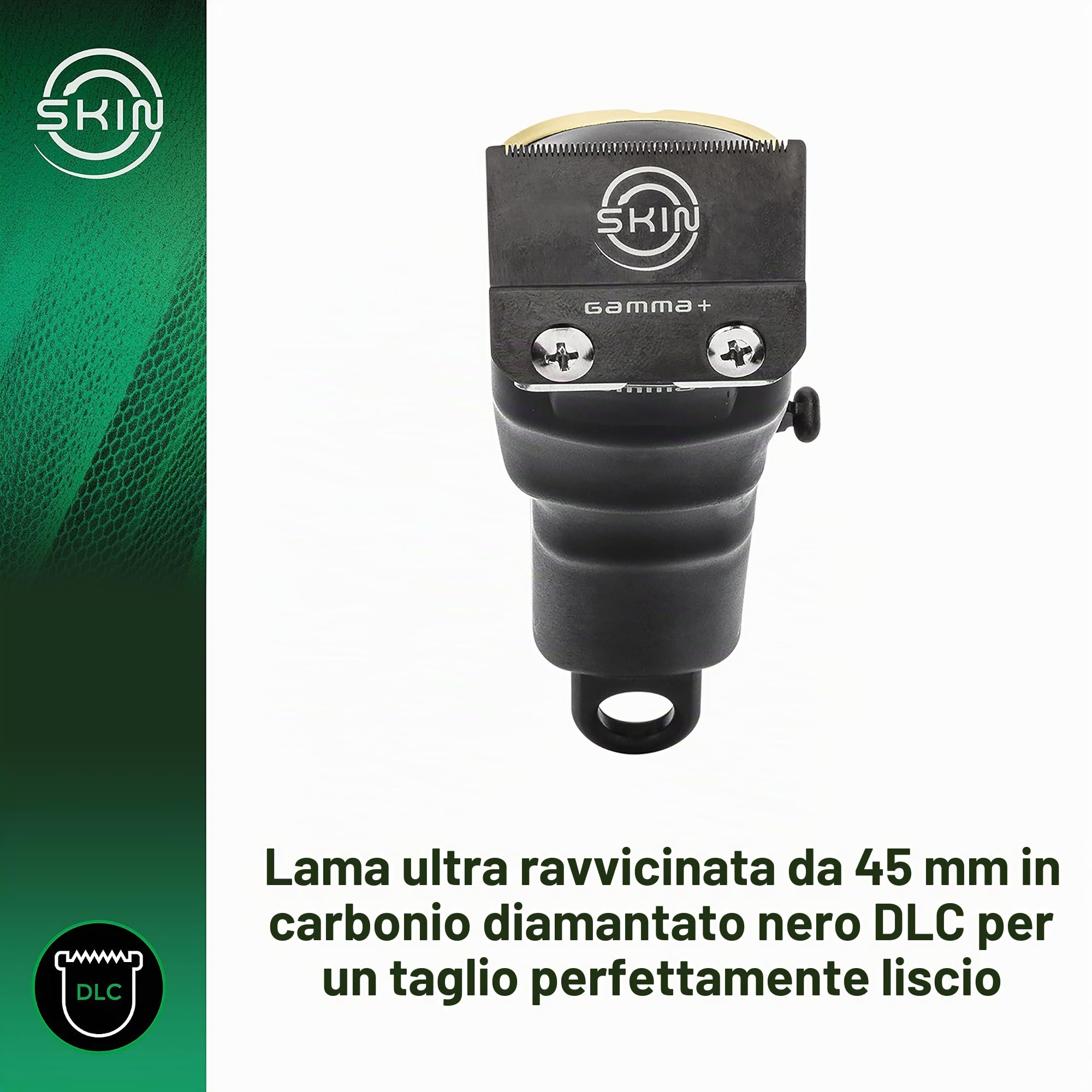 GammaPiù Skin Clipper Tagliacapelli Zero-Gap Lama 45 mm
