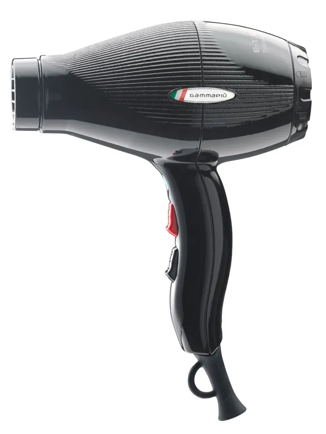 Gamma Più E-T.C. Light phon nero lucido 2100W leggero