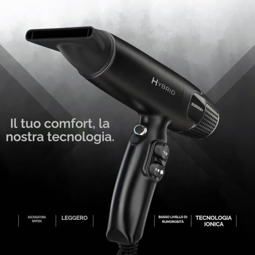 Gamma+ Hybrid Phon ionico 100000 RPM con diffusore
