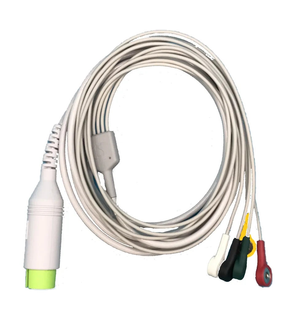 Spacelabs Elance cavo ECG 5 snap IEC 10 piedi