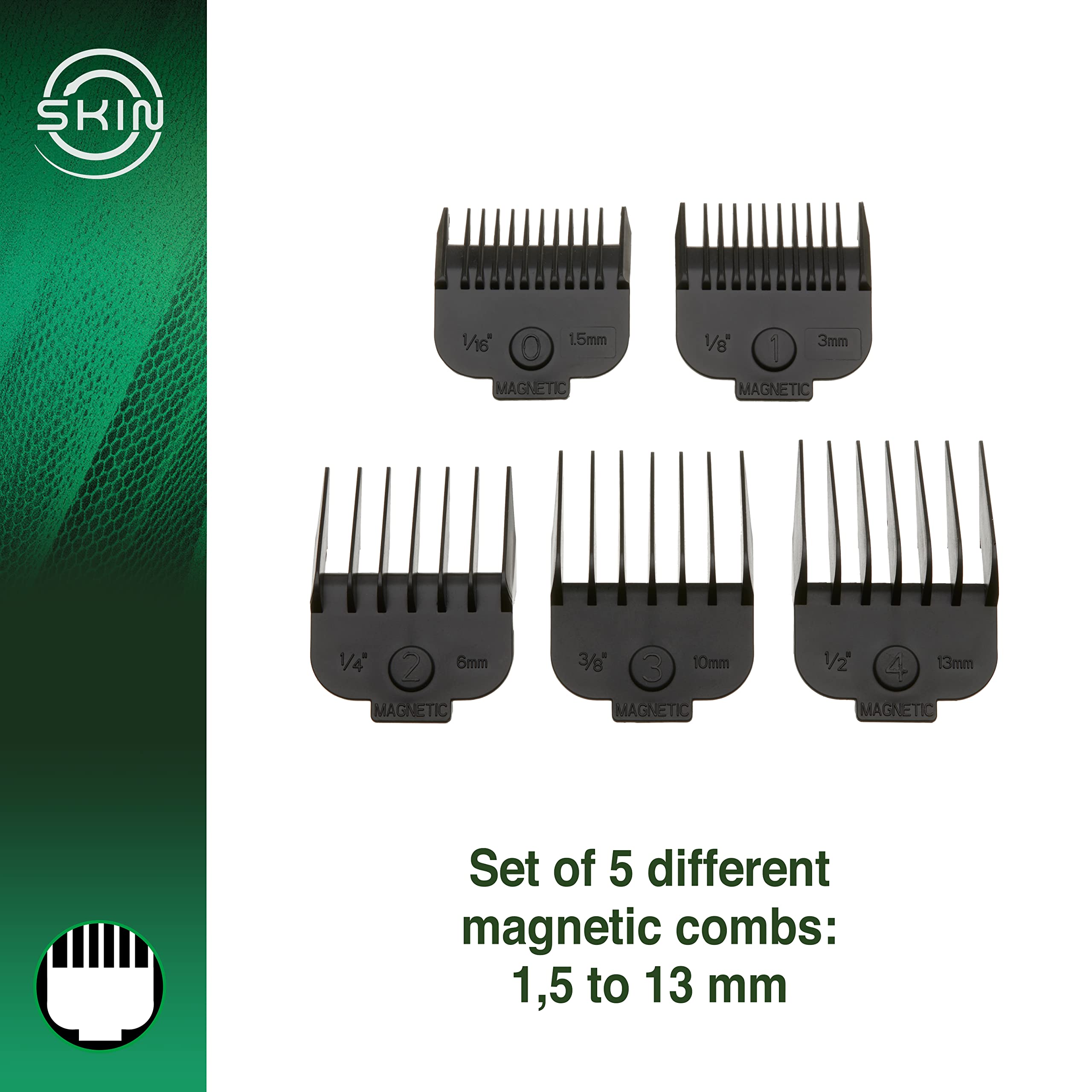GammaPiù Skin Clipper Tagliacapelli Zero-Gap Lama 45 mm