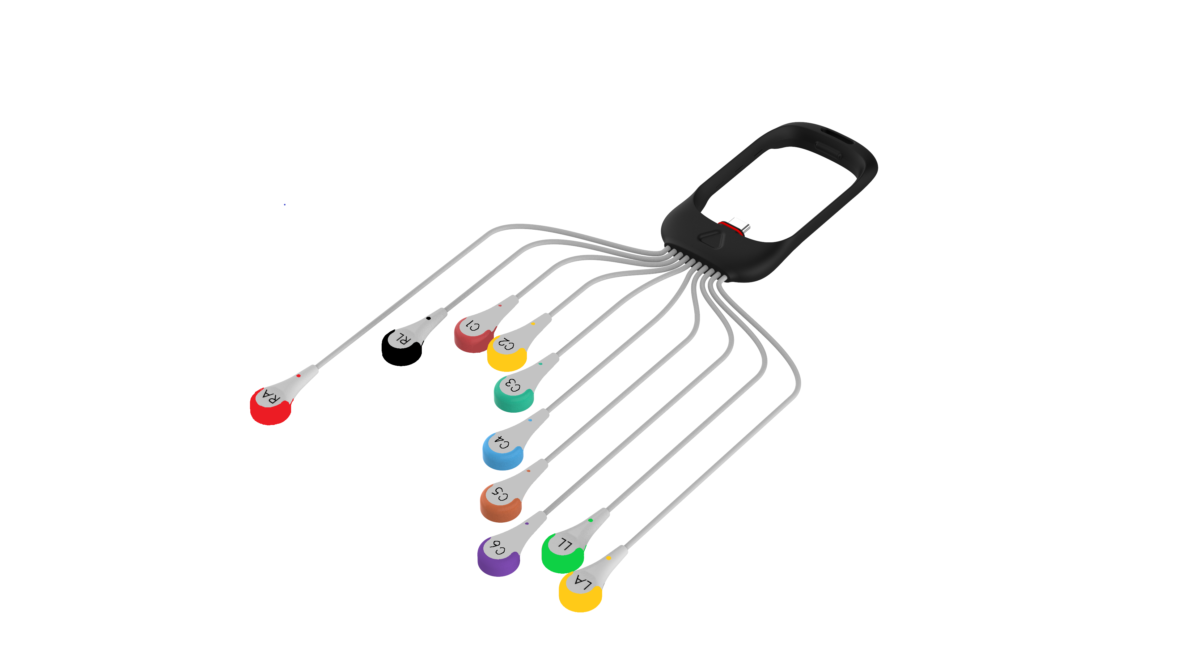 Spacelabs Holter ECG Eclipse Pro cavo 10 derivazioni snap IEC