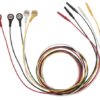 Spacelabs ECG Cavetti telemetria snap neri 24" 3 pz