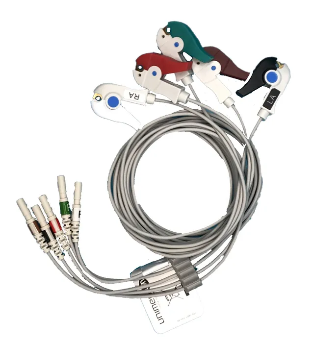 Spacelabs ECG supplies set cavetti ECG 5 derivazioni pinch 35" AAMI