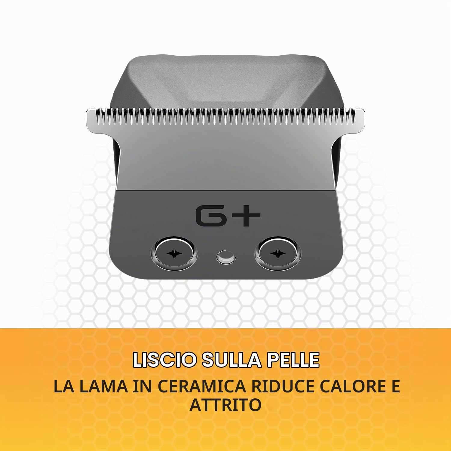 Gamma+ G+200 trimmer regolabarba ceramica 7000 RPM