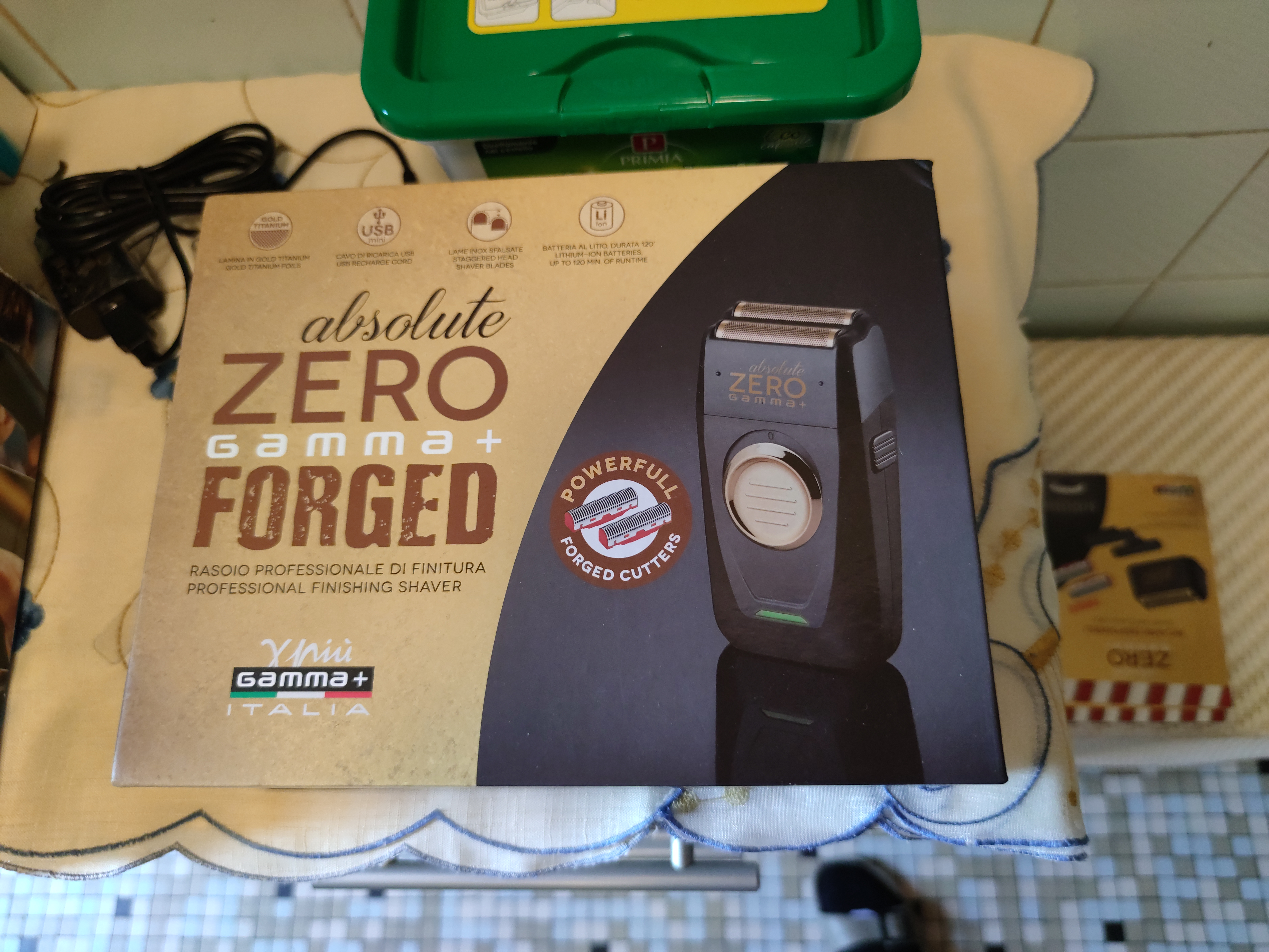 Gamma-Scout Shavers Zero Assoluto rasoio elettrico barba senza fili