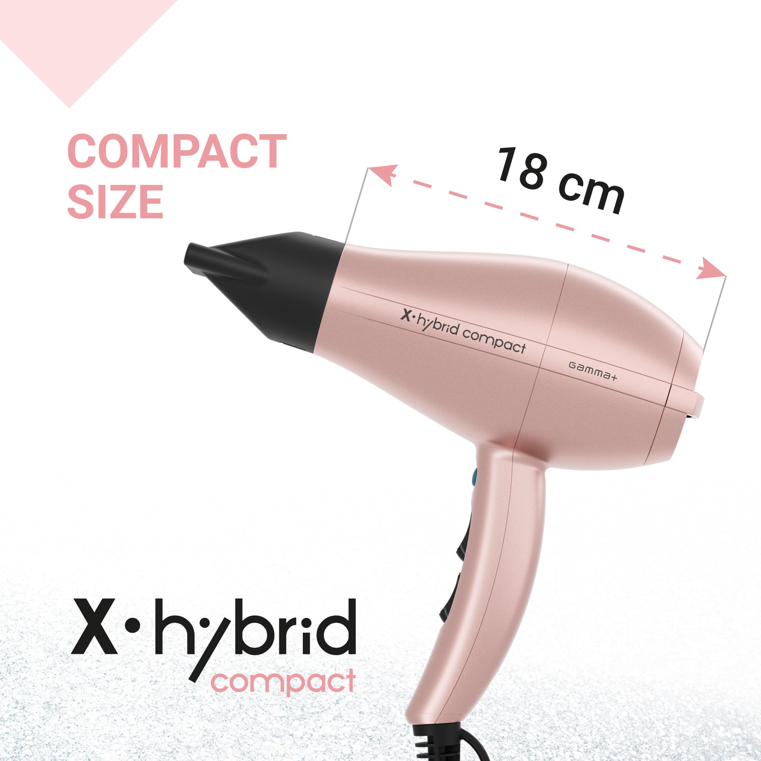 Gamma+ X-Hybrid Compact Phon Ionico 2100W Gold Rose