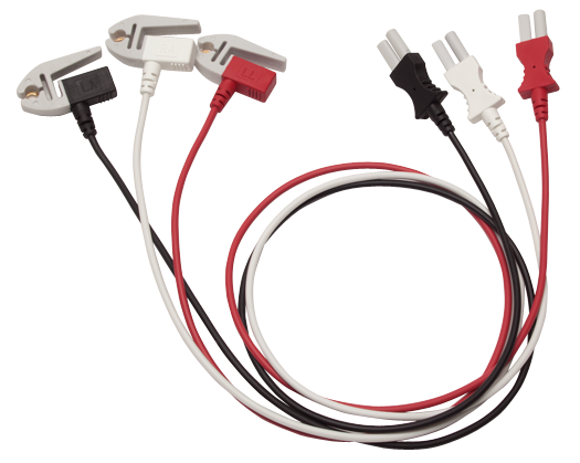 Spacelabs TruLink cavetti ECG 3 derivazioni pinch riutilizzabili AAMI