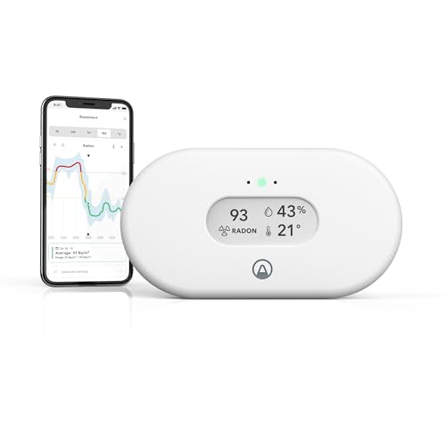 Airthings 2989 View Radon monitor Wi-Fi radon umidità