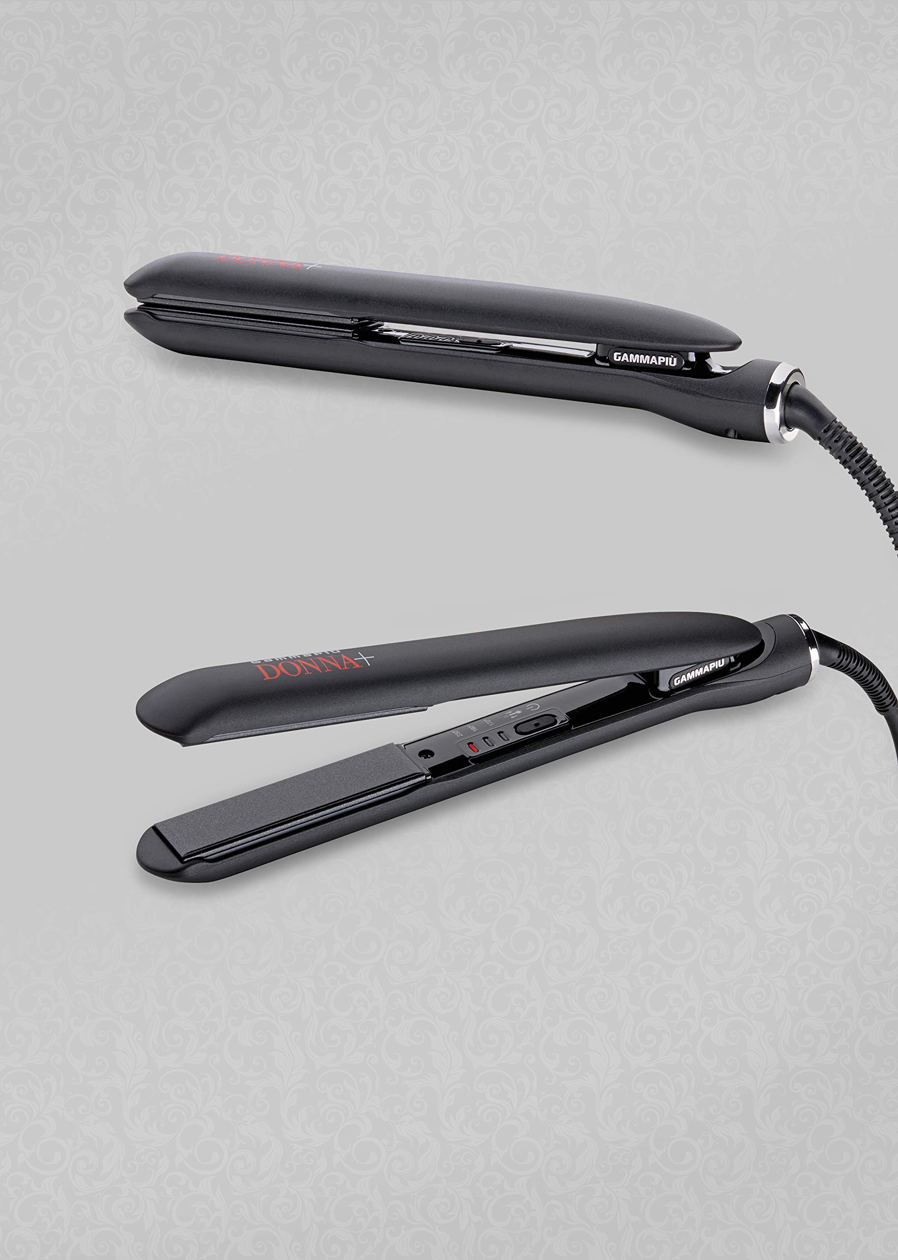 Gamma+ Donna+ Piastra Capelli Ceramica Diamante Nero