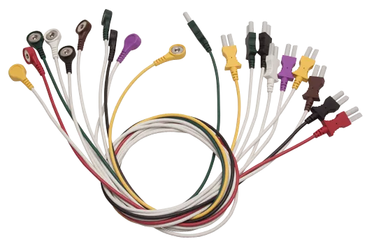 Spacelabs ECG cavo 10 fili snap IEC 24" riutilizzabile